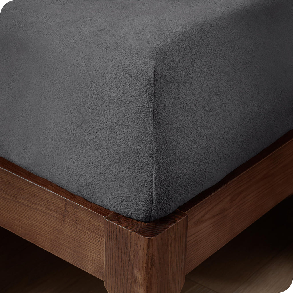 Bare Home Super Soft Fleece Fitted Sheet - King Size (2 Pack) - Extra Plush Polar Fleece, No-Pilling - Deep Pocket - All Season 