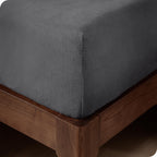 Bare Home Super Soft Fleece Fitted Sheet - King Size (2 Pack) - Extra Plush Polar Fleece, No-Pilling - Deep Pocket - All Season 