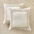 Home Centre Velin Kinari Set Of 2 Embroidered Cushion Covers  40X40Cm