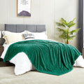 Dreamnine Decorative Soft Fuzzy Large Flannel Fleece Bed Blanket Queen Size 90'' X 90'', Luxury Cute Patterned Plush Velvet Blan