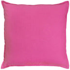 Rizzy Home | T05734 | 20"x20" Black/White Decorative Pillow | Down Fill
