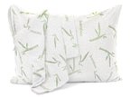 Utopia Bedding Bamboo Viscose Waterproof Pillow Protector Zippered (2 Pack) Queen - Bed Bug Proof Pillow Encasement 20 X 28 Inch