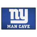 FANMATS 14341 NFL - New York Giants Man Cave Starter Mat Accent Rug - 19in. x 30in. | Sports Fan Home Decor Rug and Tailgating M