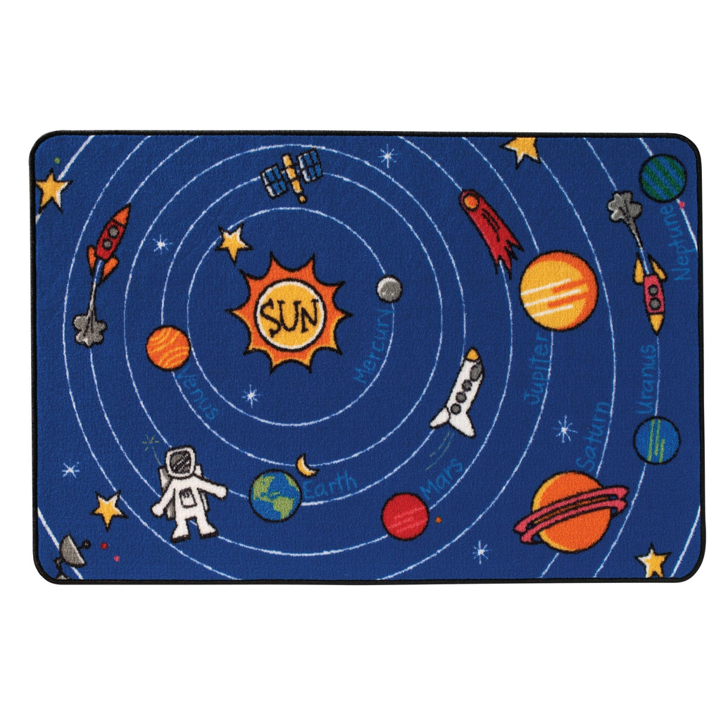 Carpets For Kids 48.54 Spaced Out Rug  4 Ft. X 6 Ft.