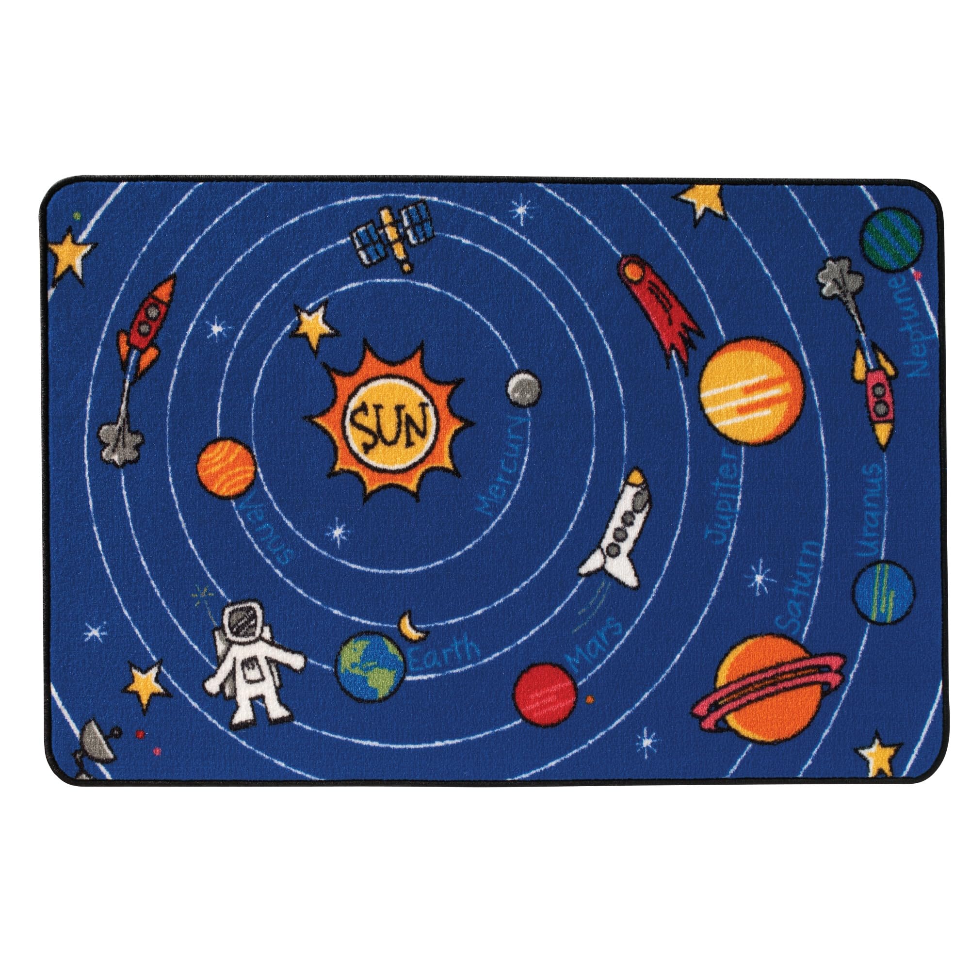 Carpets For Kids 48.54 Spaced Out Rug  4 Ft. X 6 Ft.