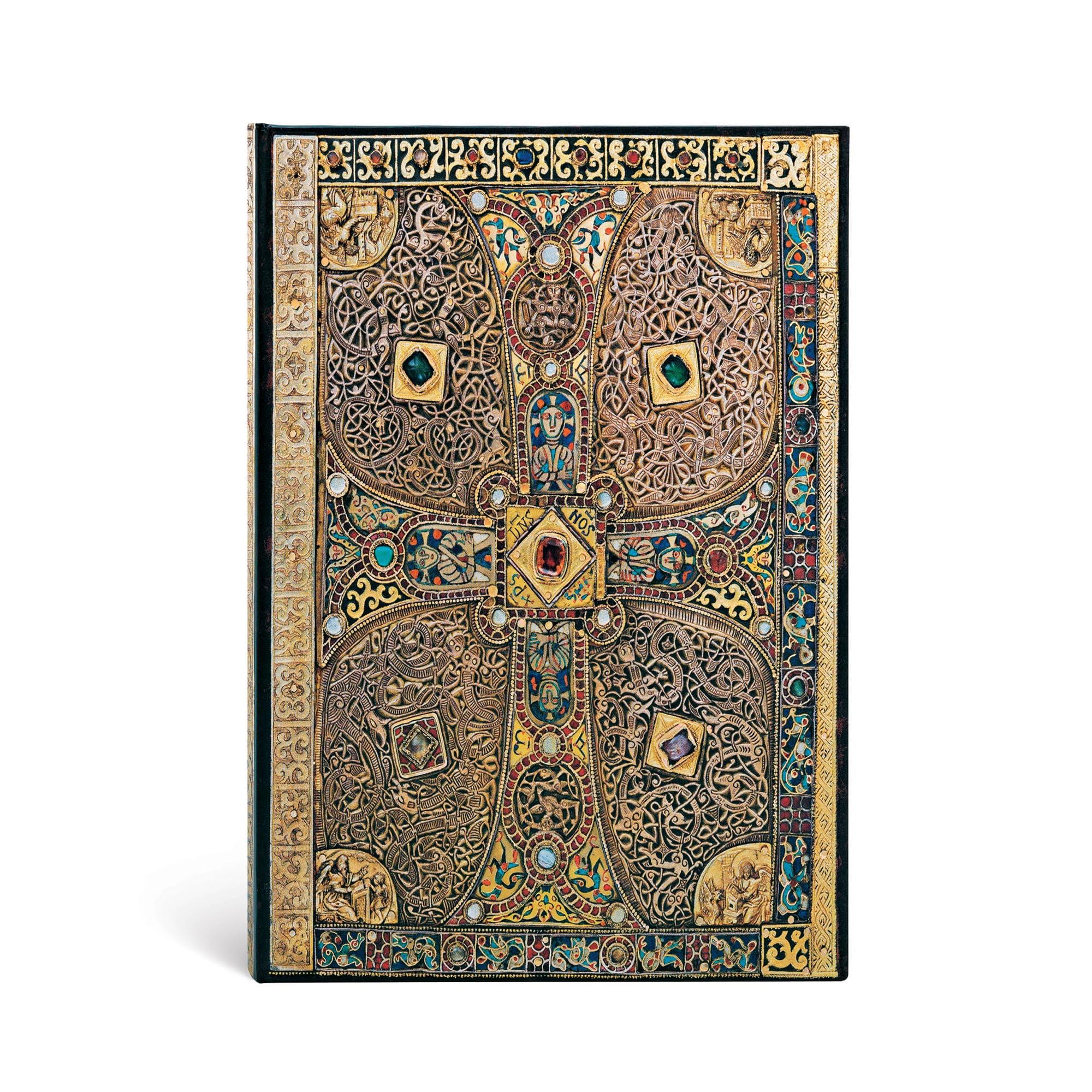 Paperblanks | Lindau | Lindau Gospels | Hardcover | Midi | Lined | Elastic Band Closure | 144 Pg | 120 Gsm