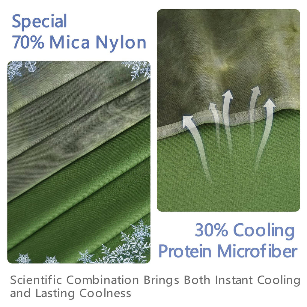 Topcee Cooling Blankets For Hot Sleepers,Arc-Chill Q-Max >0.5 Cool Fiber,100% Oeko-Tex Certified,Full Size Lightweight Summer Co