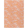 Addison Rugs Surfside Asr37 Peach 10' X 14' Indoor Outdoor Area Rug, Easy Clean, Machine Washable, Non Shedding, Bedroom, Living Room, Dining Room, Kitchen, Patio Rug