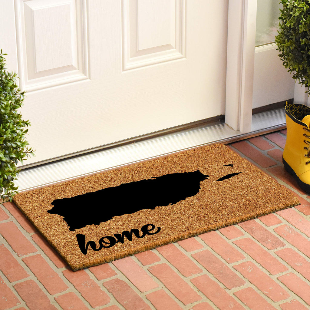 Calloway Mills 105491830 Puerto Rico Doormat, 18' X 30', Natural/Black
