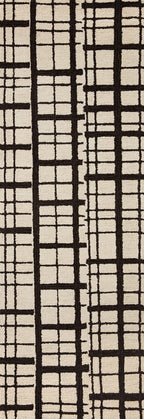 Loloi Chris Loves Julia X Polly Black/Ivory 9'-3'' X 13' Area Rug