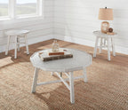 Steve Silver Solid Wood Tray Top, Timber-Beam Base, and Cross-Stretchers in Vanilla Brown Finish Cocktail Table, 36 x 36 x 18, Alabaster