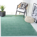 SAFAVIEH Vision Collection Area Rug - 5 Square, Light Green, Modern Ombre Tonal Chic Design, Non-Shedding & Easy Care, Ideal fo