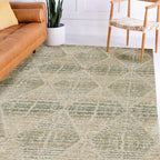 Dalyn Rug Carmona Co8 Mist 9'10' X 13'2' Rectangle Soft Area Rug, Easy Clean, Non Shedding, Bedroom, Entry, Living Room, Dinin