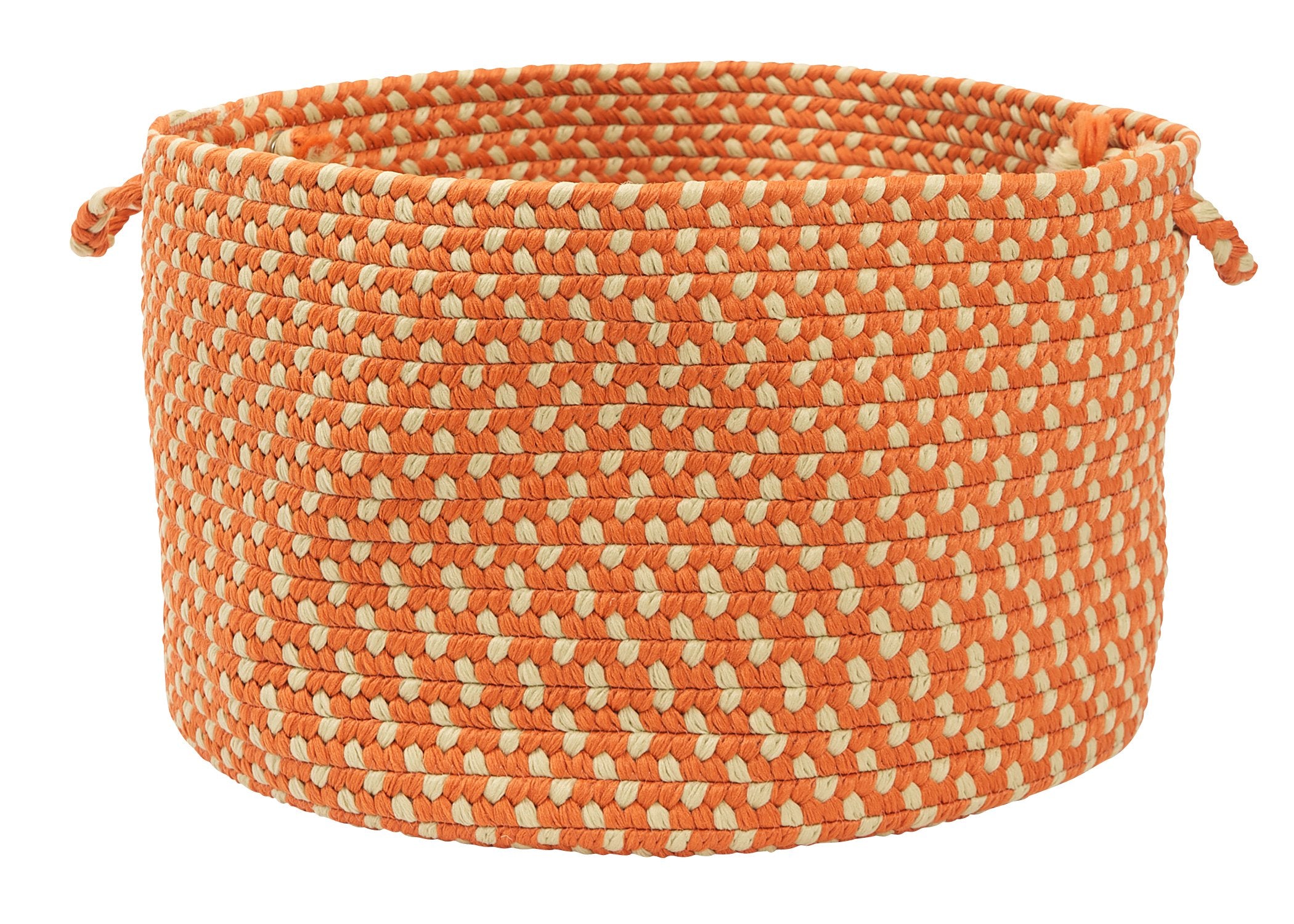 Montego Utility Basket, 18 By 12-Inch, Tangerine Orange