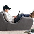 ZINUS Lotus Zero Gravity Chaise Lounger, Foam Recliner for Living Room, Ergonomic Positioning for Better Relaxation, Pillow Incl