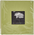 Fabric Frame Cover Photo Album 200 Pockets Hold 4x6 Photos, Sage Green