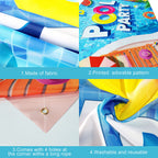 Katchon, Xtralarge Pool Party Backdrop - 72X44 Inch | Pool Party Banner For Pool Party Decorations | Summer Backdrop For Summer