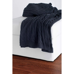 Rizzy Home | TH0147 | Throw | 50"x60" Gray Cable Knit Throws