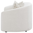 Coaster Home Furnishings Rainn Upholstered Tight Back Loveseat Latte