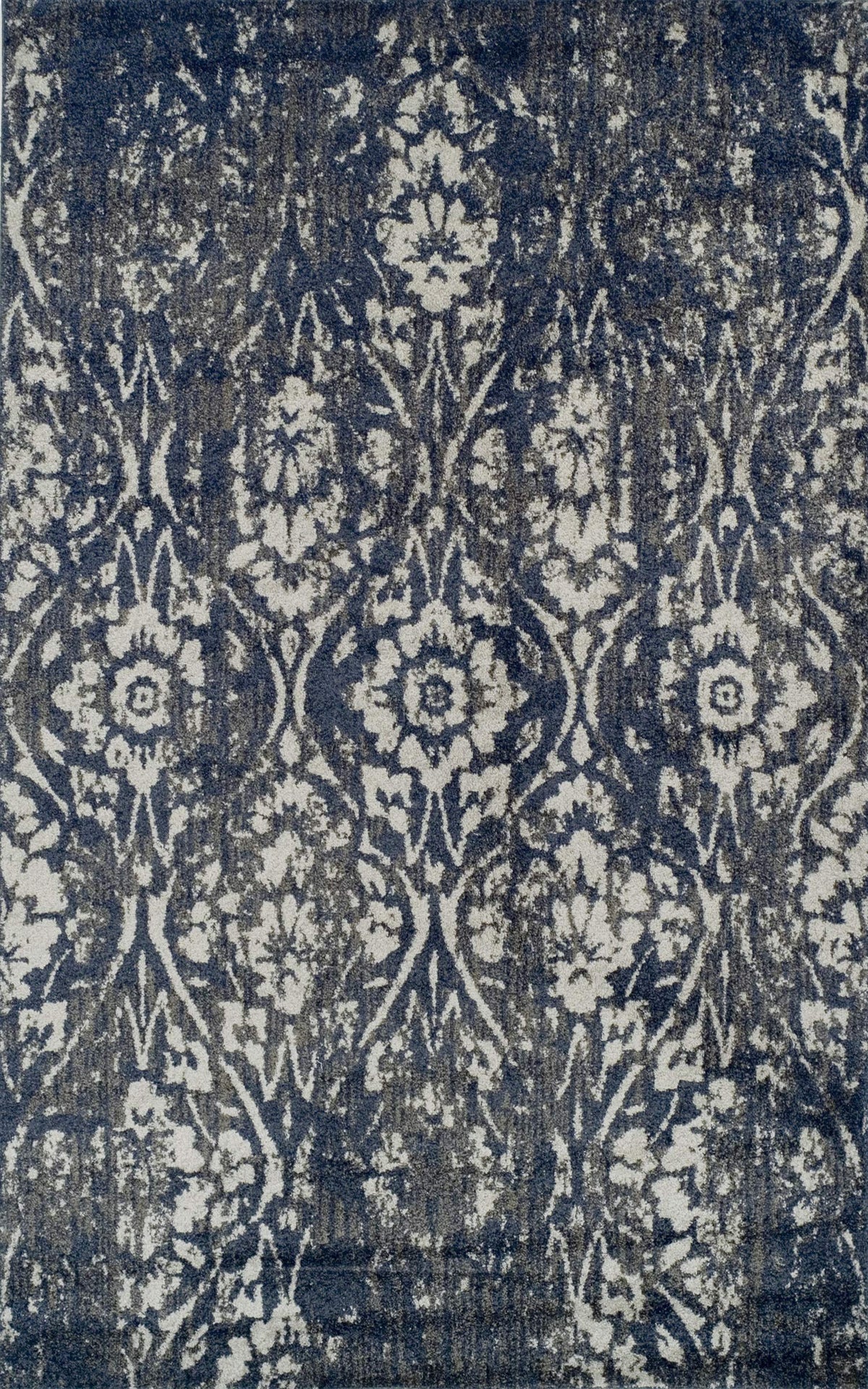 Addison Rugs Blair Osbl34 Blue 4'11&quot; X 7' Rectangle Soft Area Rug, Easy Clean, Plush, Bedroom, Family Room, Living Room, Dining Room, Kitchen Rug