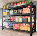 5000LBS Heavy Duty Garage Shelving Units,60 Wide & Deep Storage Shelves,Metal Garage Shelves,Large Storage Rack,Steel Shelf,Ind