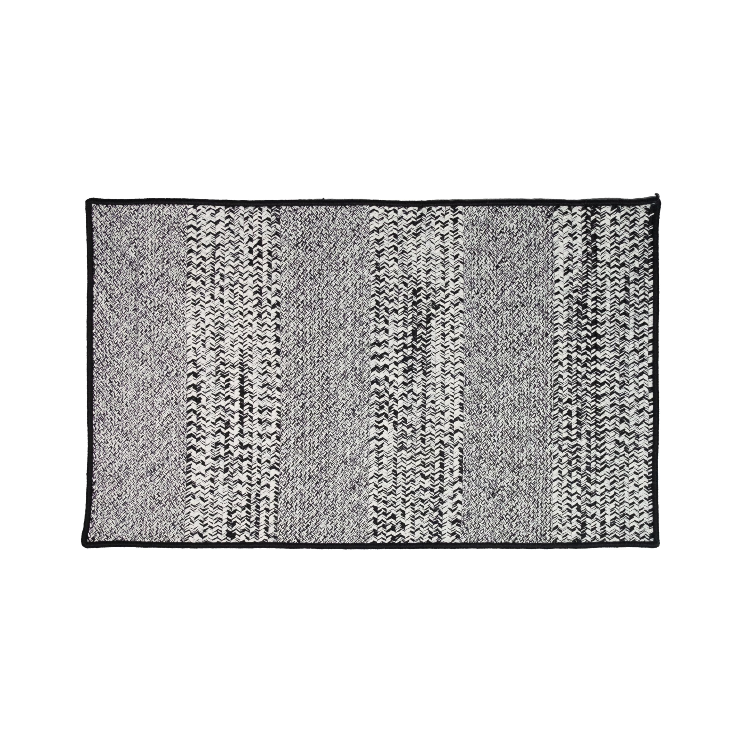 Colonial Mills Havana Textured Doormats - Black Lace 30&quot; X 48&quot;