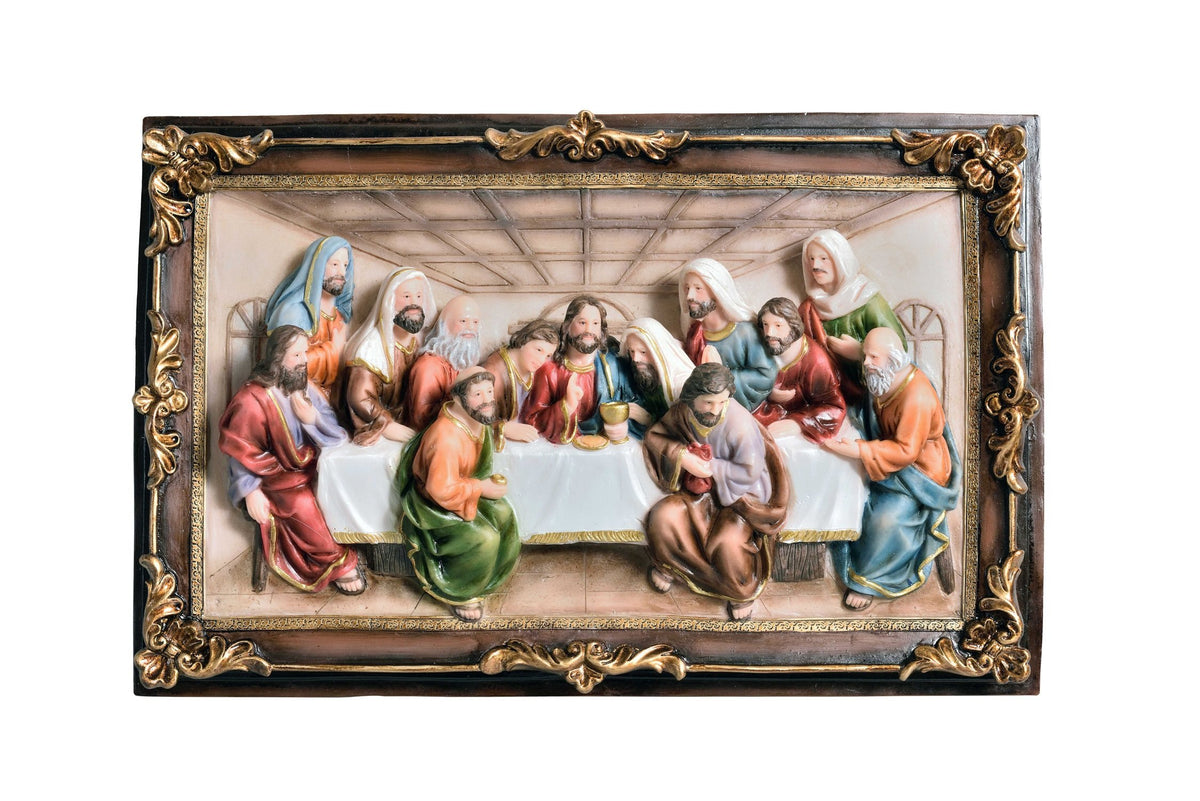 Stealstreet Ss-Ol-Ok-2534-P3A Last Supper Hanging Plaque, 16&quot;