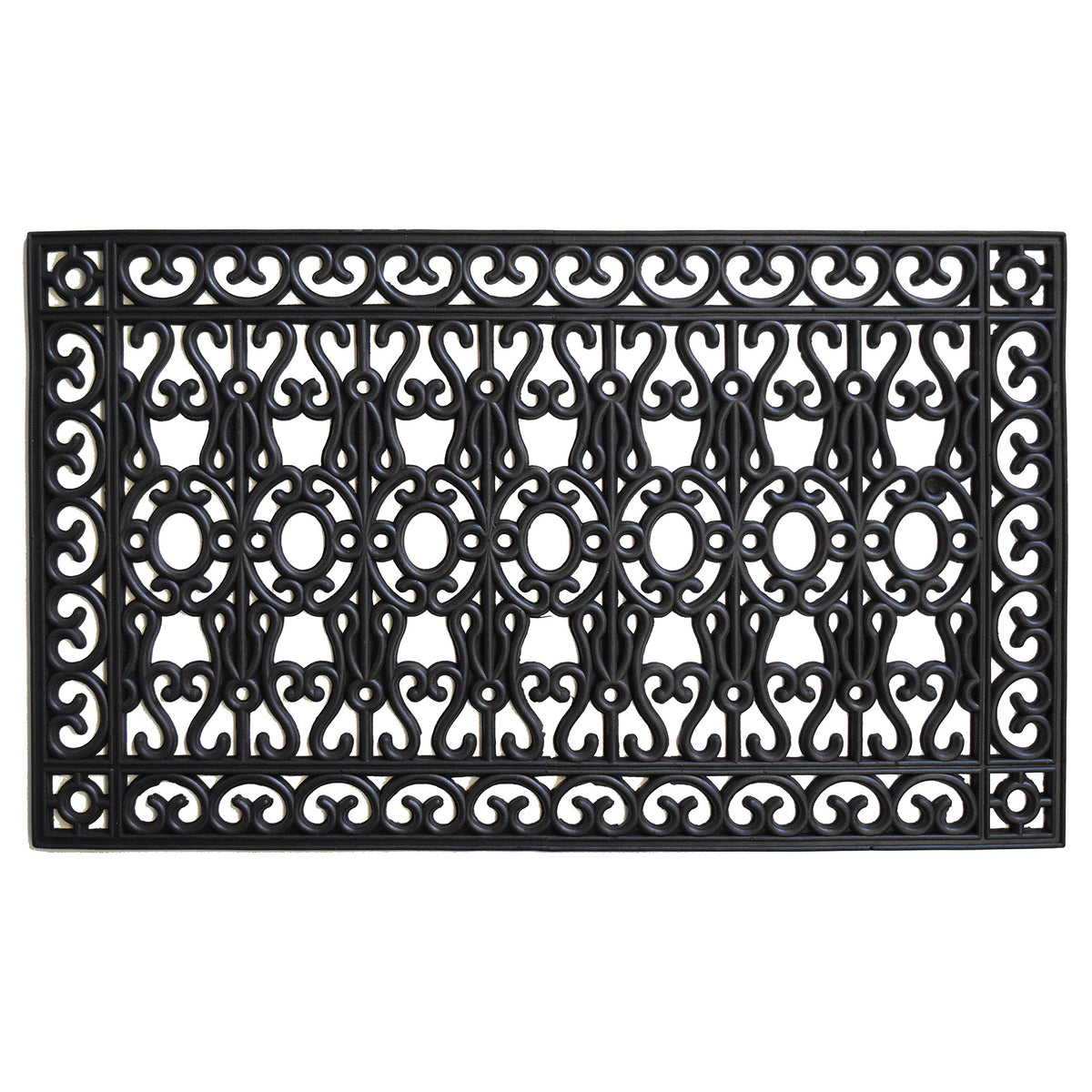 Calloway Mills 103592439 Garrisons Gate Rubber Doormat, 24' X 39'