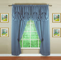 Today'S Curtain Emelia Original Voile Panel 120', Wedge Blue, 60' W X 120' L