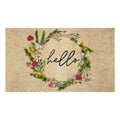 Calloway Mills Cottage Floral Wreath Doormat (24' X 36' X 1.50')