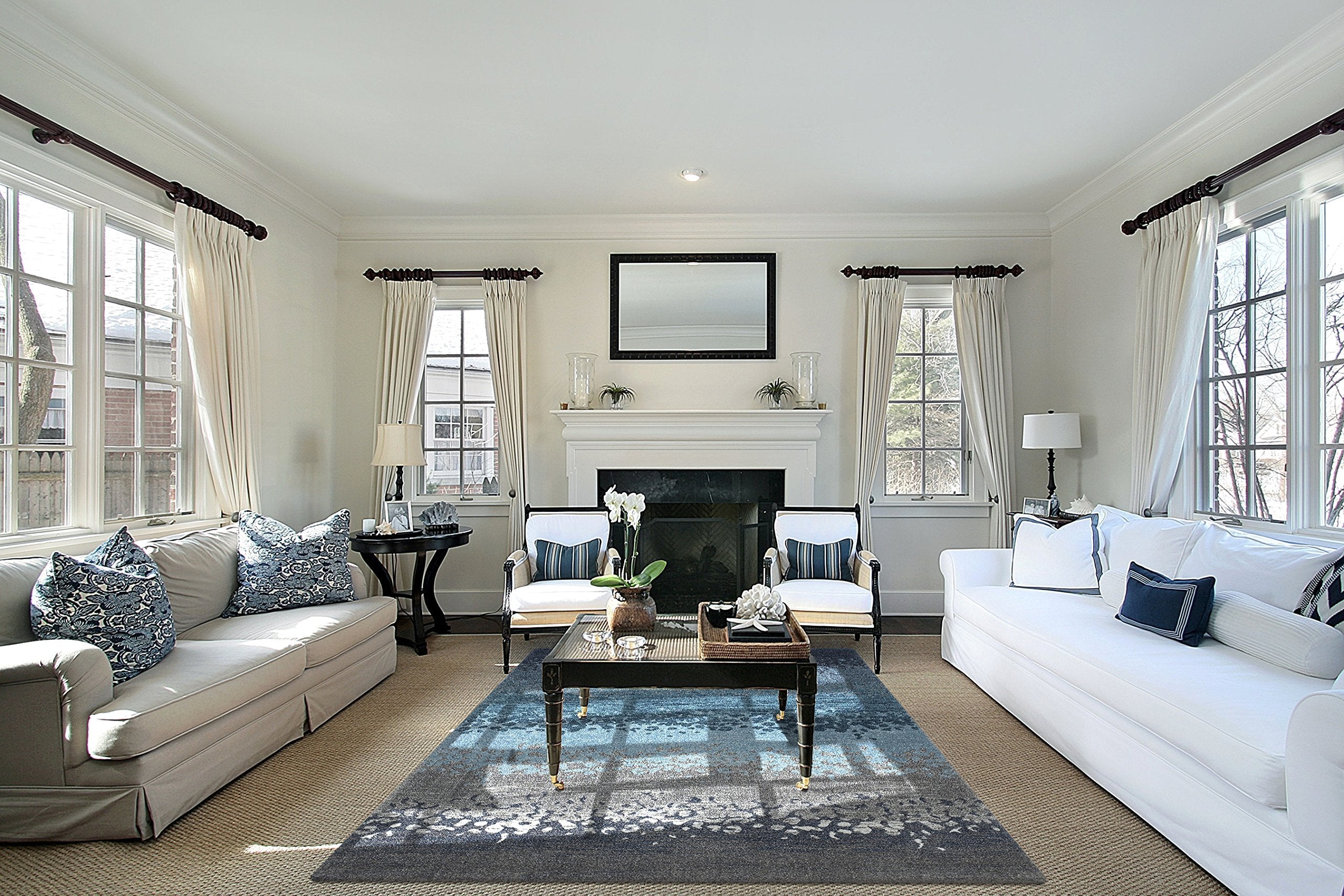 Dalyn Rugs Geneva Gv214 Multi 7'10' X 10'7' Rectangle Soft Area Rug, Easy Clean, Non Shedding, Bedroom, Entry, Living Room, Dining Room, Kitchen Rug