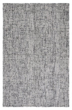 Safavieh Abstract Collection Area Rug - 8' X 10', Dark Grey & Ivory, Handmade Wool, Ideal For High Traffic Areas In Living Room,