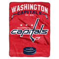 Northwest Nhl Washington Capitals Unisex-Adult Raschel Throw Blanket, 60'' X 80'', Inspired