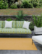 Unique Loom Collection Casual Transitional Solid Heathered Indoor/Outdoor Flatweave Area Rug (10' X 14' 1'' Rectangle, Corn Harv