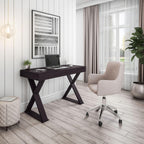 Techni Mobili Trendy Writing Desk With Drawer, Espresso