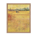 Poster Master Vintage Van Gogh Poster - Retro Impressionism Print - Gift for Artist, Painter - Arles View from the Wheat Fields,