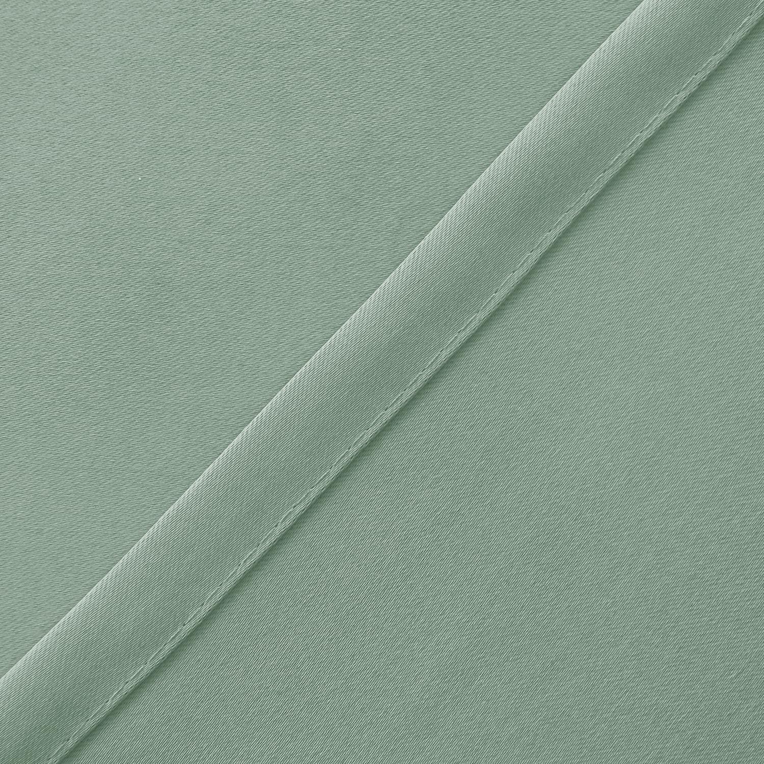 Hiasan Valance Curtains For Kitchen Blackout Thermal Insulated Solid Window Curtain Valance, Light Sage, 42 X 12 Inches, 1 Panel
