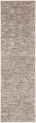 Addison Villager Active Solid Brown 2’3" X 7’6" Runner Rug