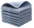 MiasDream Cotton Kichen Dish Cloths, Waffle Weave Dish Rags, Soft and Absorbent Dish Towels Hand Towel for Kitchen, 12inchx12in