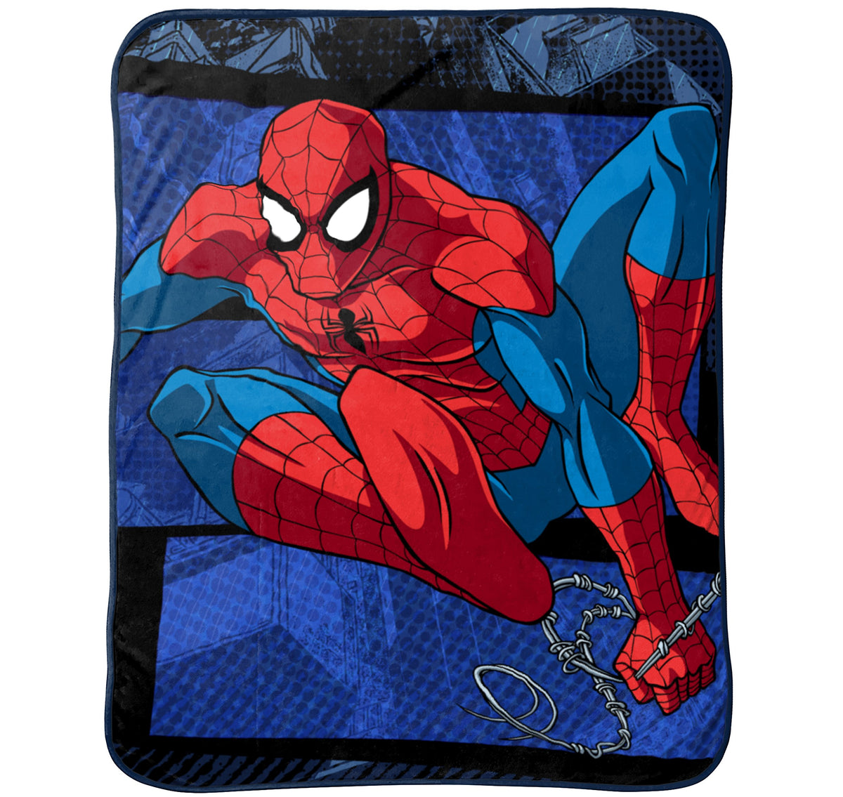 Marvel Spiderman Burst Plush Throw, 46' X 60'