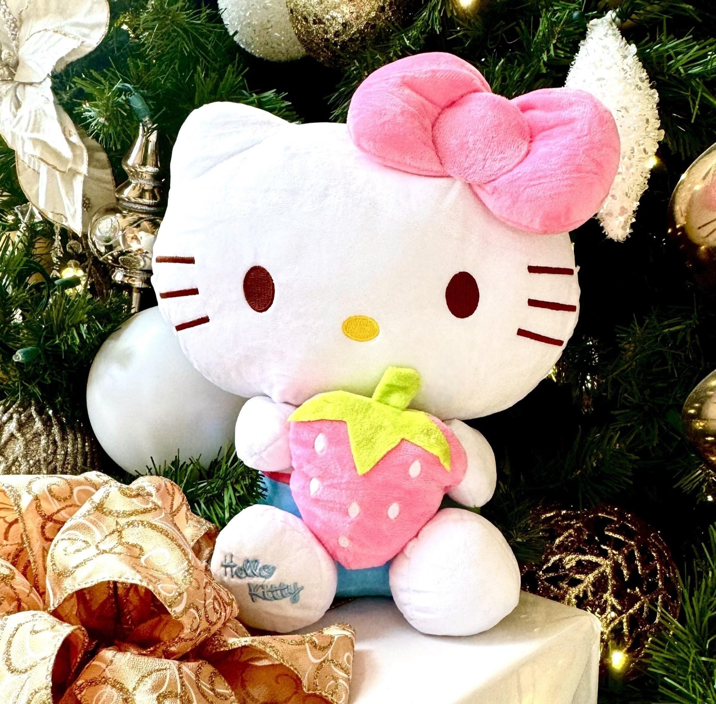 Alphadesignluxe Kitty Plush Toy 17.5' (45Cm), Cute Cat Pillow Soft Doll For Girls, Birthday Gift Toy For Kids.