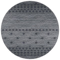 Sedona Sn1 Black Transitional Rug Round 10' X 10'