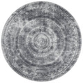 Sedona Sn7 Grey Transitional Rug Round 4' X 4'