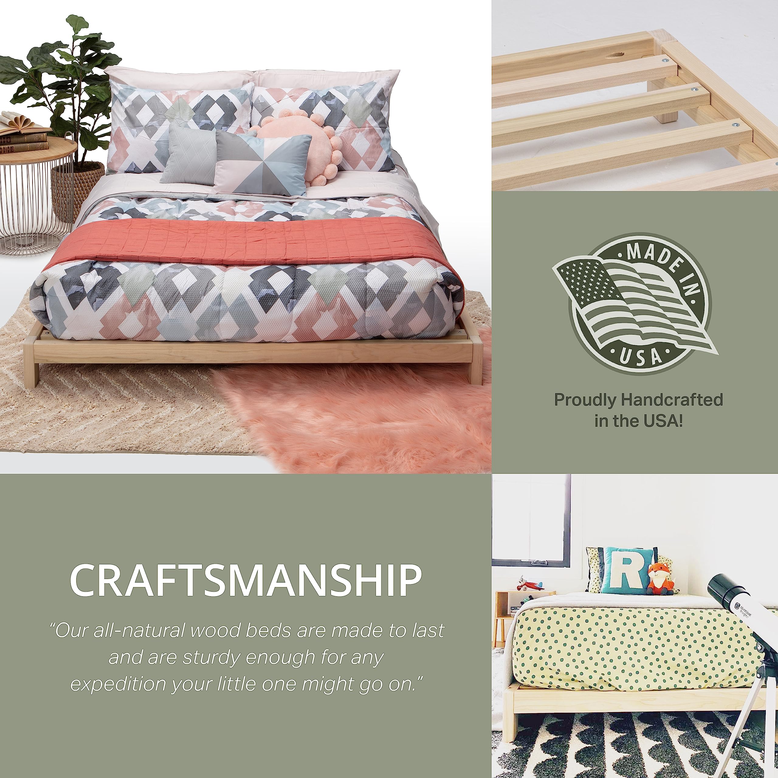 American Furniture Classics Model Full Platform Full Size Platform Bed