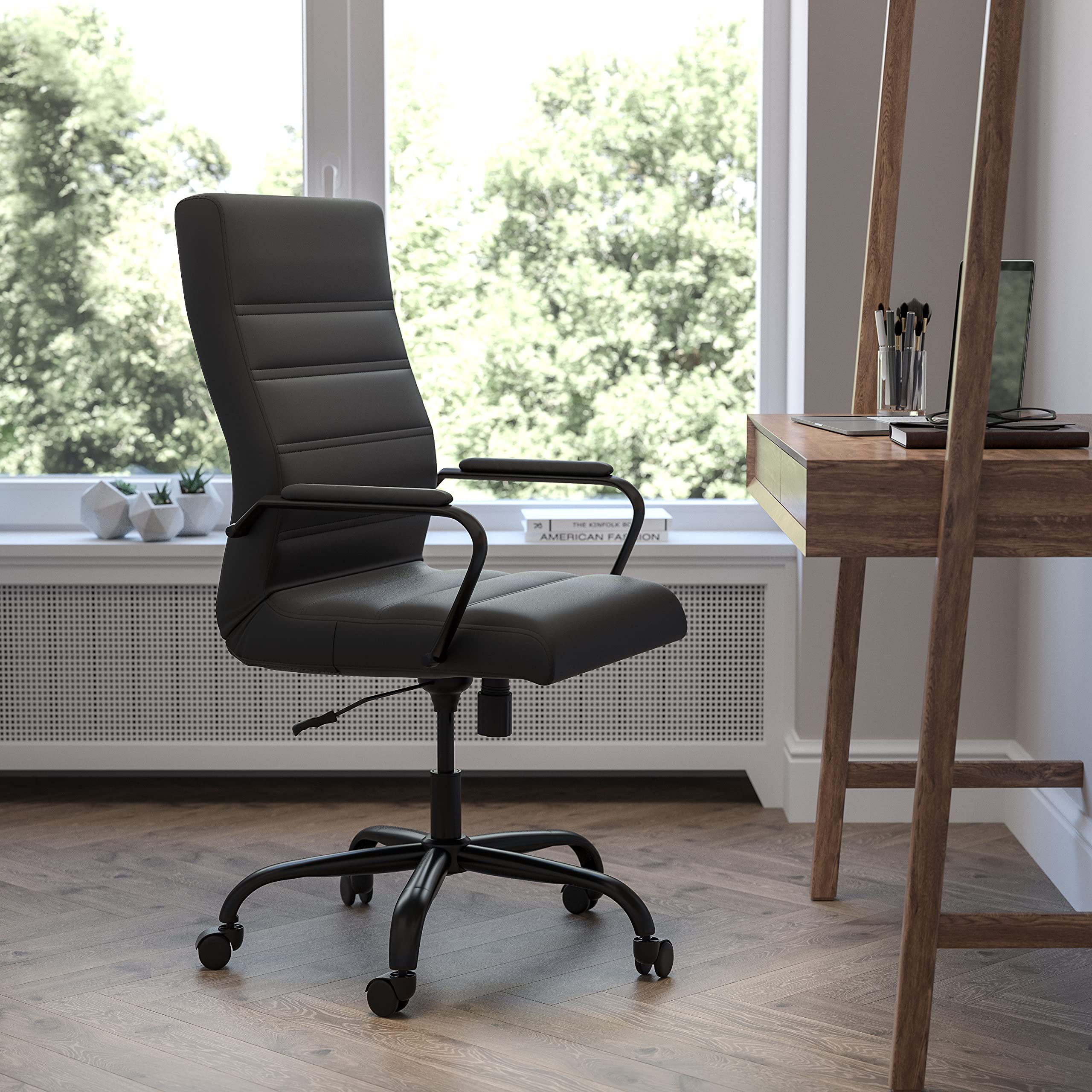 Flash Furniture Whitney High-Back Swivel Desk Chair - Thumbnail 2