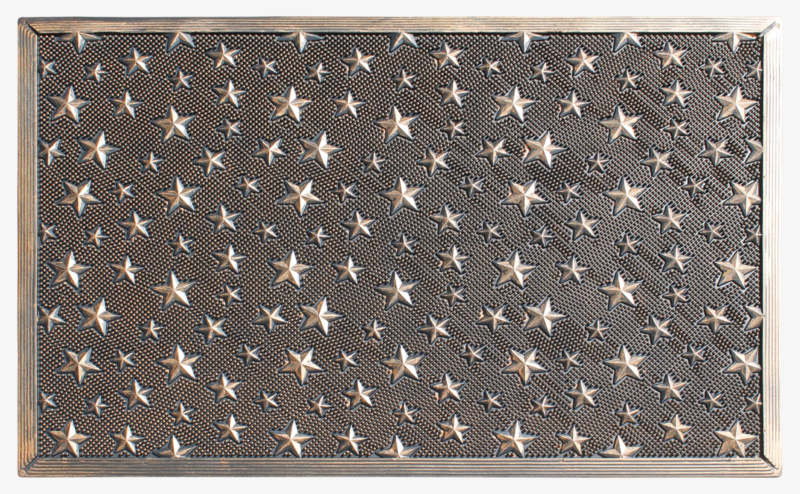 A1 HOME COLLECTIONS Rubber Pin Welcome Door Mats 24x36 for Outdoor Entrance, Fun Designed Doormat, Welcome Mats for Front Door N