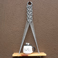 Vah Pine Heart Grey Macrame Rope Wall Hanging Shelf Macrame Shelf Wall Hangings Macrame Floating Shelf Used As Wall Decor For Ho