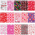 Zonon 15 Pieces Mini Valentine Day Notepads Sets With 15 Designs Valentine'S Day Spiral Pad Notebooks Party Favors For School Su