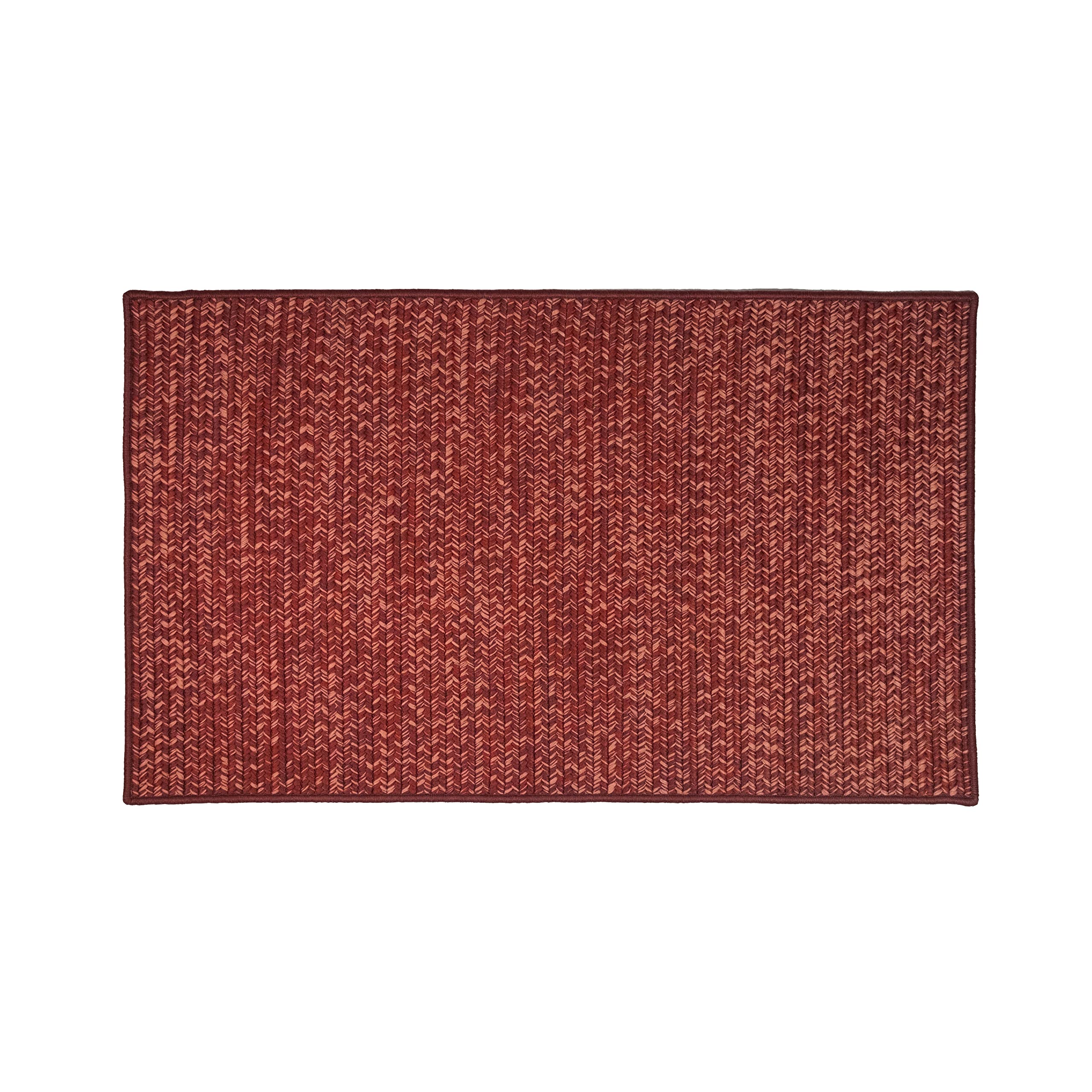 Colonial Mills Crestwood Tweed Doormats - Autumn Red 45&quot; X 70&quot;