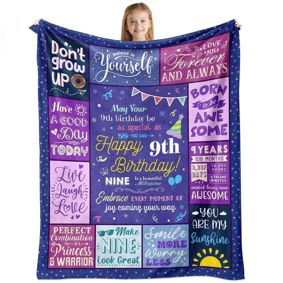 Birthday Gifts For 9 Year Old Girl, 9 Yr Old Girl Gift Ideas, 9Th Birthday Gifts/Decorations For Girls, Birthday Gifts For Girls